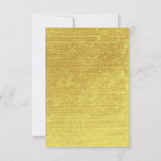 Elegant Simple Wedding Invitation Kaart (Achterkant)