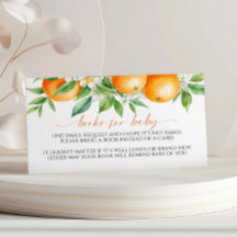 Elegant Sinaasappel Bloemenboek voor Baby Enclosur