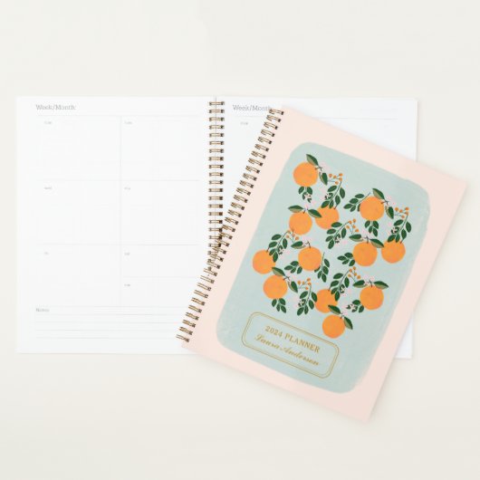 Elegant Sinaasappel Citrus Planner (Display)
