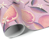 Elegant Sinaasappel Grove schemer Cadeaupapier (Rol Hoek)