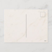 Elegant Single Photo Christmas Card Feestdagenkaart (Achterkant)