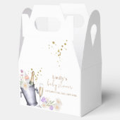 Elegant Sip & See Champagne Bottle Baby shower Bedankdoosjes (Geopend)