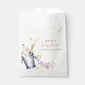 Elegant Sip & See Champagne Bottle Baby shower Bedankzakje (Voorkant)