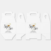 Elegant Sip & See Martini Cocktail Baby shower Bedankdoosjes (Ongevouwen)