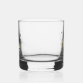 Elegant Sister of the Groom Voeg naam toe Whisky Glas (Links)