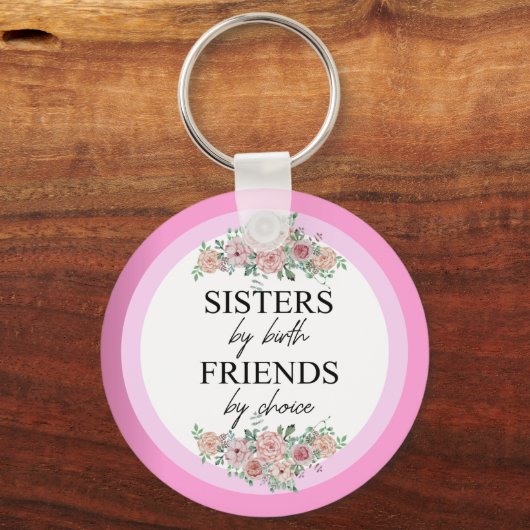 Elegant Sisters Metal Sleutelhanger (Voorkant)