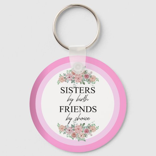 Elegant Sisters Metal Sleutelhanger (Achterkant)