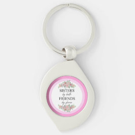 Elegant Sisters Metal Sleutelhanger