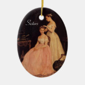Elegant  Sisters Ornament (Voorkant)