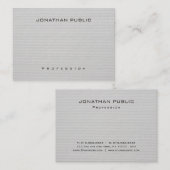 Elegant Sjabloon Modern minimalistisch Professiona Visitekaartje (Voorkant / Achterkant)