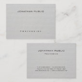 Elegant Sjabloon Modern minimalistisch Professiona Visitekaartje (Voorkant / Achterkant)