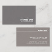 Elegant Sjabloon Premium-dik luxe modern Visitekaartje (Voorkant / Achterkant)