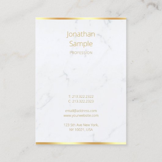 Elegant Sjabloon van het Manuscript van de Calligr Visitekaartje (Achterkant)