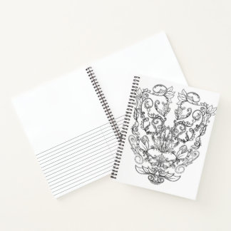 Elegant, sketchbook, dagboek, grote gave notitieboek
