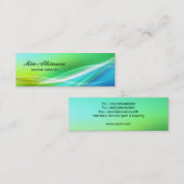 elegant skinny visitekaartje (Voorkant / Achterkant)