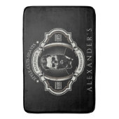 Elegant Skull Personalize Badmat (Voorkant Verticaal)