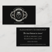 Elegant Skull Personalize Visitekaartje (Voorkant / Achterkant)