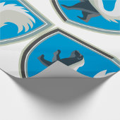 Elegant Skunk Emblem Wildlife Geïnspireerd Crest Cadeaupapier