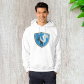 Elegant Skunk Emblem Wildlife Geïnspireerd Crest Hoodie
