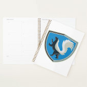 Elegant Skunk Emblem Wildlife Geïnspireerd Crest Planner