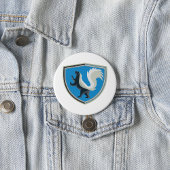 Elegant Skunk Emblem Wildlife Geïnspireerd Crest Ronde Button 7,6 Cm