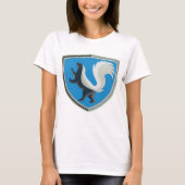 Elegant Skunk Emblem Wildlife Geïnspireerd Crest T-shirt (Voorkant)