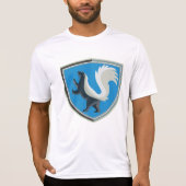 Elegant Skunk Emblem Wildlife Geïnspireerd Crest T-shirt (Voorkant)