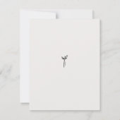 Elegant Sla de datum aankondiging Sjabloon op (Achterkant)