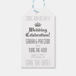 Elegant Sla de datum cadeau Labels Cadeaulabel