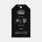 Elegant Sla de datum cadeau Labels Cadeaulabel (Achterkant)