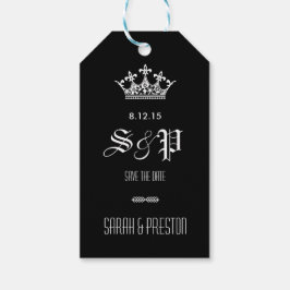 Elegant Sla de datum cadeau Labels Cadeaulabel