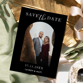 Elegant Sla het Lijst van de Datumfotoboog eenvoud Save The Date