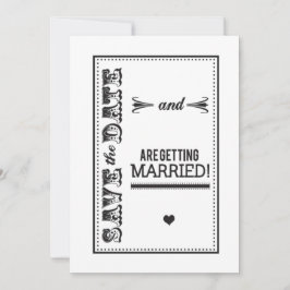 Elegant slaat de datum op save the date