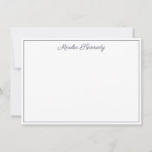 Elegant Slate Grey Script Diamond Signature