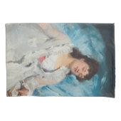 Elegant Sleeping French Woman (Sweet Repose) Kussensloop (Voorkant-Links)