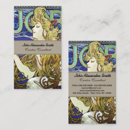 Elegant Smoke, Job beroemd gemaakt door Alphonse M Visitekaartje