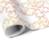 Elegant sneeuwvlokpatroon cadeaupapier (Rol Hoek)