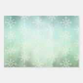 Elegant Snowflake Assortment Inpakpapier Vel (Voorkant 3)