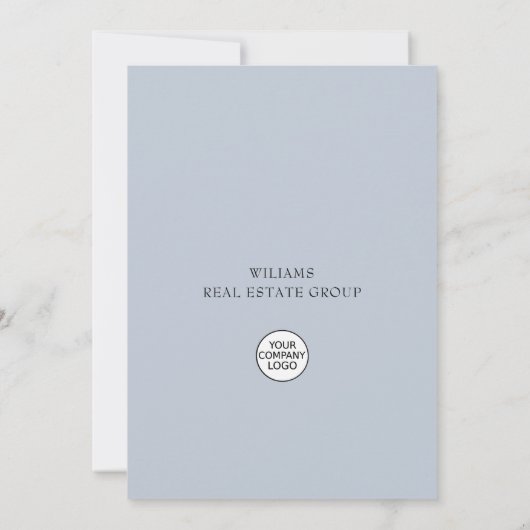 Elegant Snowflake kerst Corporate Holiday Bedankkaart