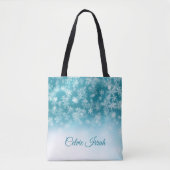 Elegant Snowflakes Aangepast | Canvas tas (Voorkant)