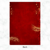 Elegant Snowflakes kerstfeestdag Kaart