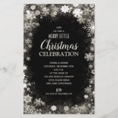 Elegant Snowflakes kerstfeestdagen (Voorkant)