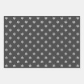 Elegant Snowflakes — Papierblaasjes omsluiten Inpakpapier Vel (Voorkant 3)