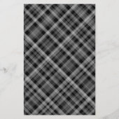 Elegant Snowflakes Pset Black Wedding Invitation (Achterkant)