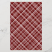 Elegant Snowflakes Pset Red Wedding Invitation (Achterkant)