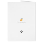 Elegant Snowflakes Winter Weddenschap Hartelijk da (Achterkant)