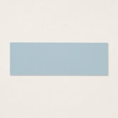 Elegant Snowflakes Winter Wedding Website RSVP Mini Visitekaartjes (Achterkant)