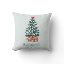 Elegant Snowy Christmas Tree