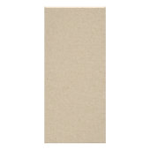 Elegant Soft Aqua Blue Gold Beachy Service Price Reclamekaart (Achterkant)