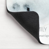 Elegant Soft Aqua Blue Gold Waterverf Beachy Muismat (Hoek)